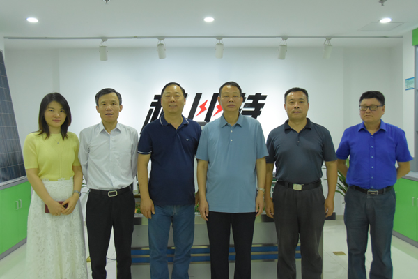 长沙市政协主席、党组书记文树勋一行莅临MK网页版防雷走访调研