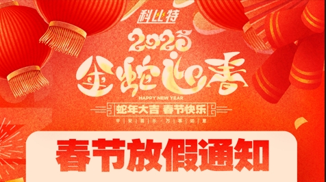 MK网页版集团2025春节放假通知